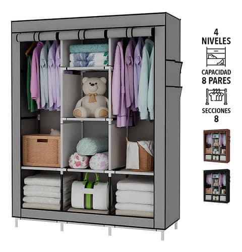 3 DOOR STORAGE WARDROBE - Image 2