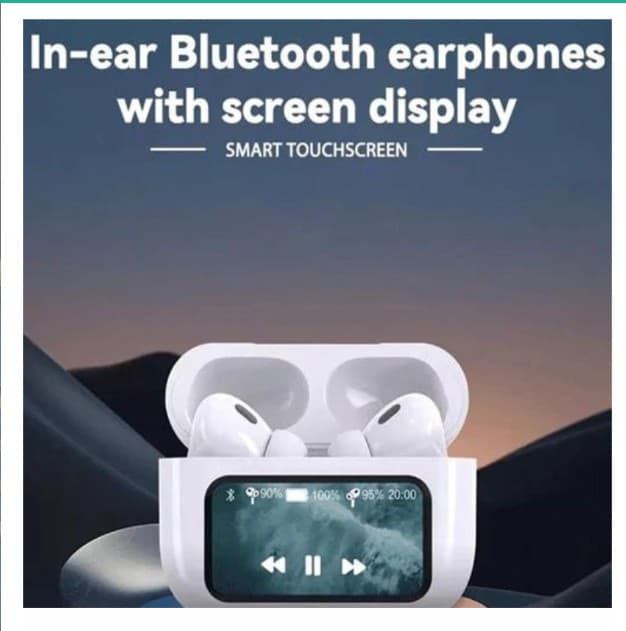 A9 Ear Pods Pro ANC ENC Touch Screen - Image 2