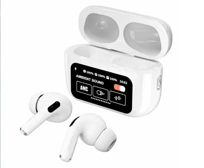 A9 Ear Pods Pro ANC ENC Touch Screen - Image 3