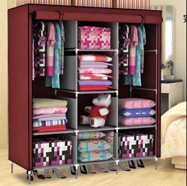3 DOOR STORAGE WARDROBE - Image 1