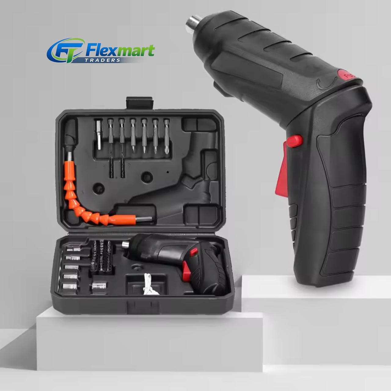 •48 Pcs Cordless Screw Driver 4.2V