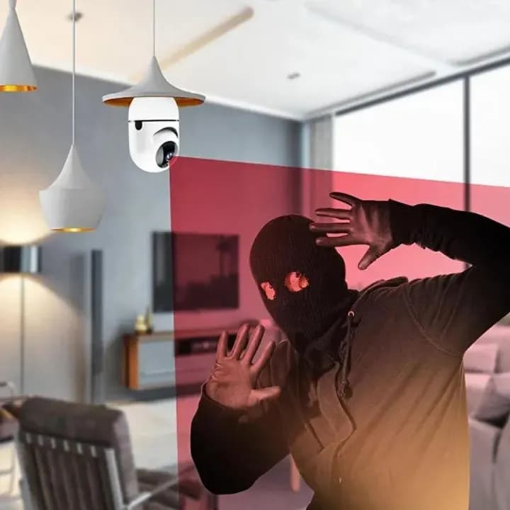 💡 5G WiFi Panorama Wireless IP Bulb Camera - 360° Smart Security 💡 - Image 4