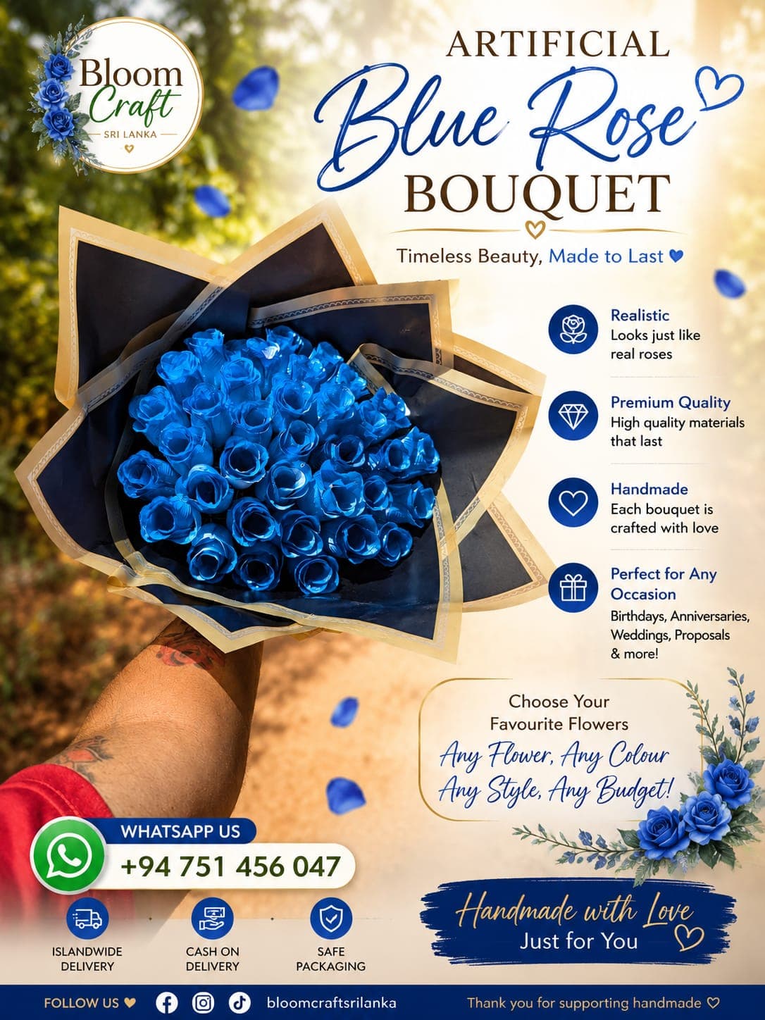 Artificial roses - Image 0
