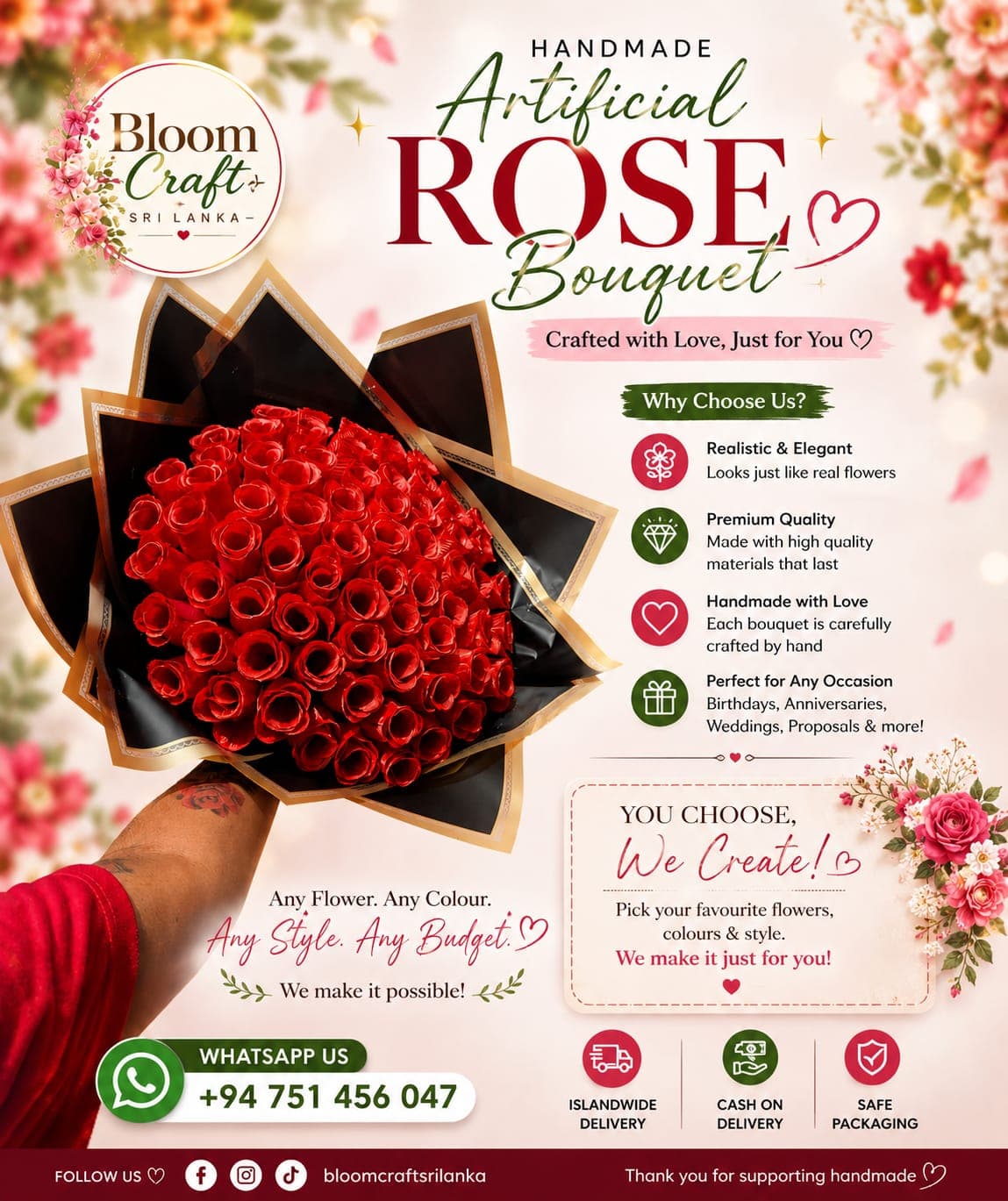 Artificial roses - Image 1
