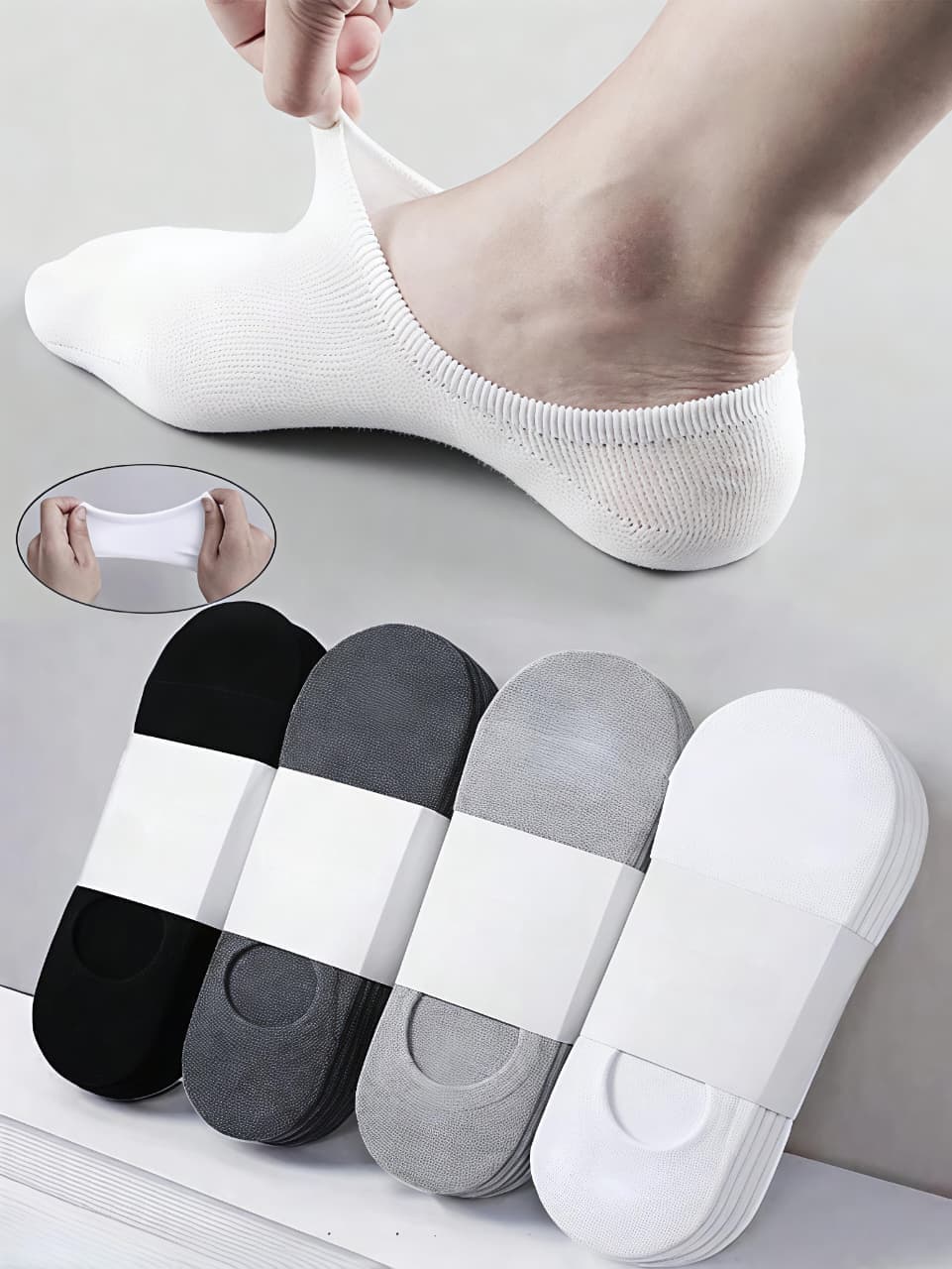Invisible Socks - Image 1