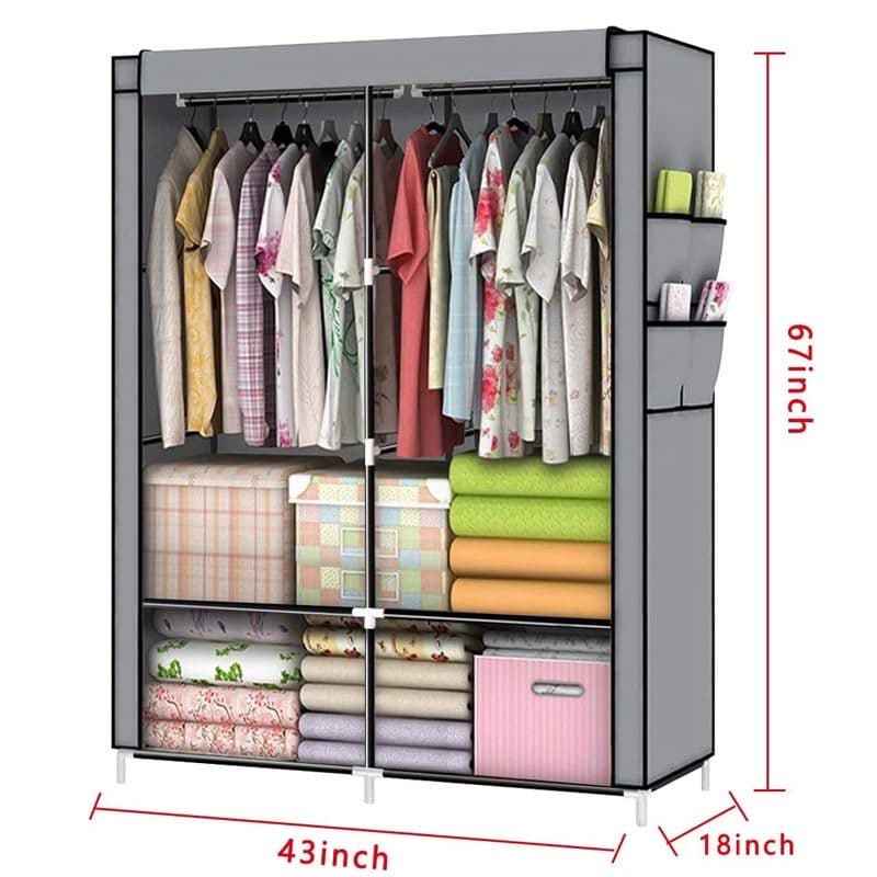 3 DOOR STORAGE WARDROBE - Image 6