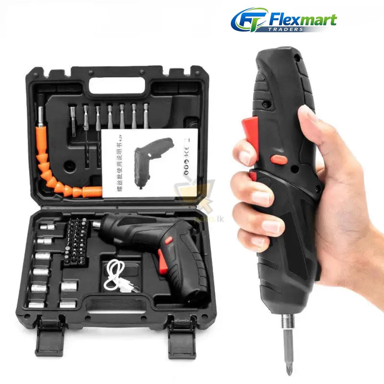 •48 Pcs Cordless Screw Driver 4.2V - Image 1