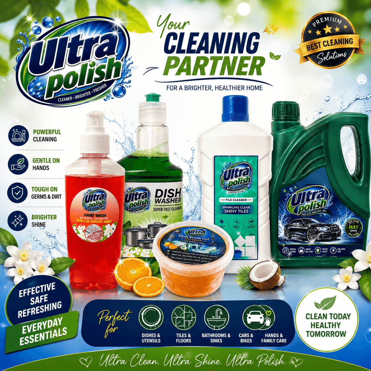 Ultra Polish Home Care banner