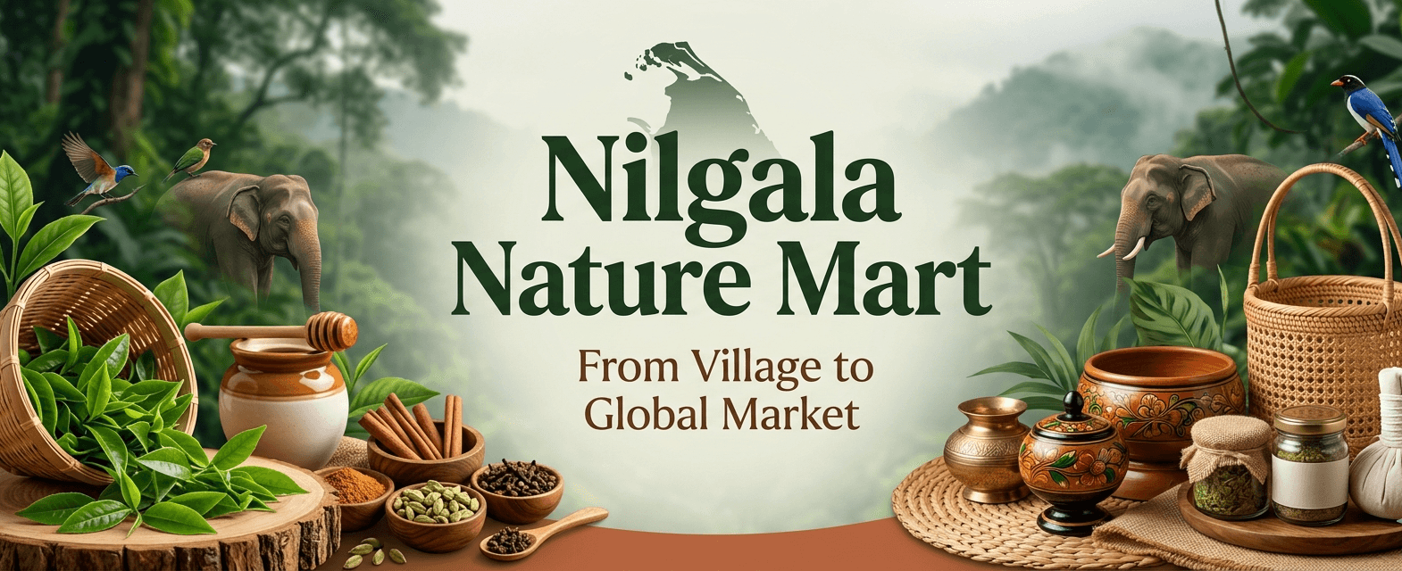 Nilgala Nature Mart banner