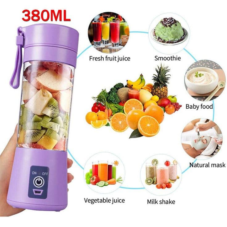 Mini Portable Rechargeble  Blender - Image 3