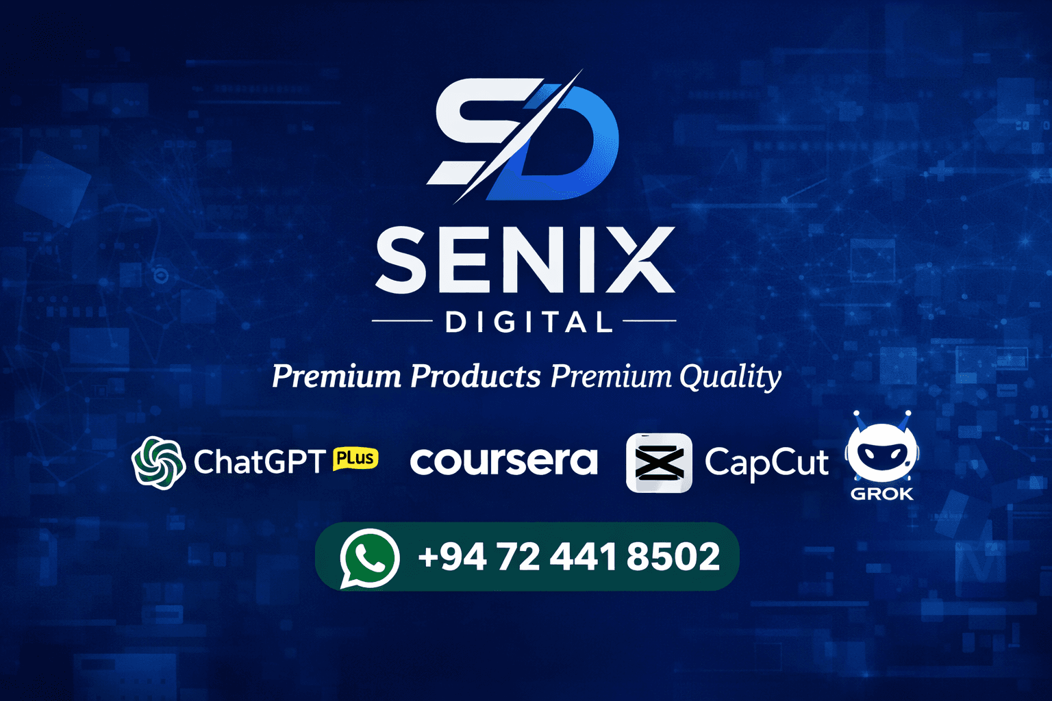 Senix Digital banner