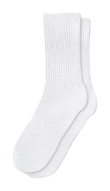 School Socks - White - Image 1