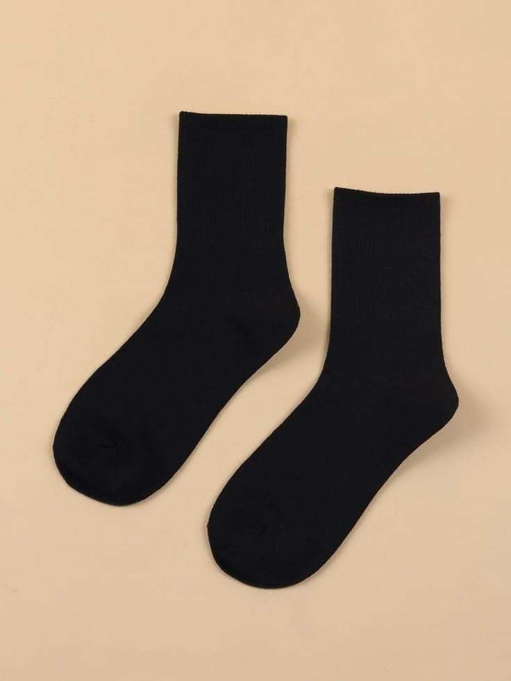 School Socks - Black - Image 1