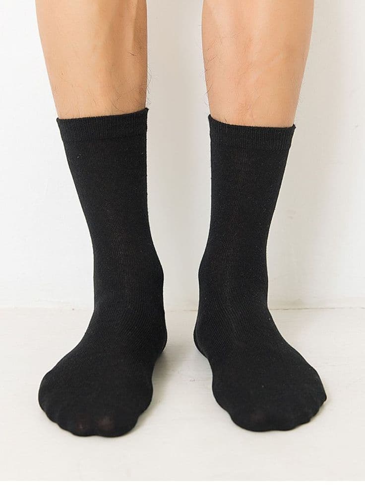 School Socks - Black - Image 4