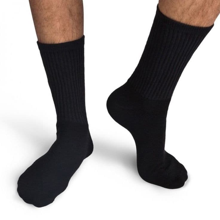 School Socks - Black - Image 3