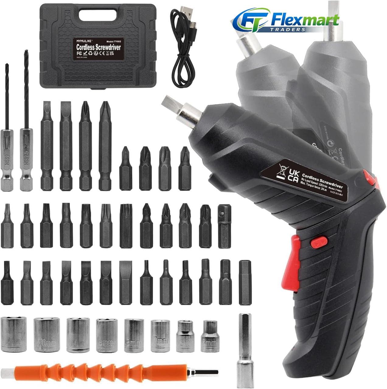 •48 Pcs Cordless Screw Driver 4.2V - Image 2