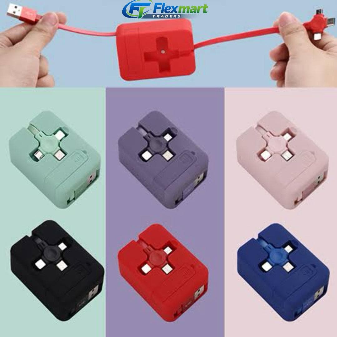 3 In 1 Retractable Charging Cable - Image 2