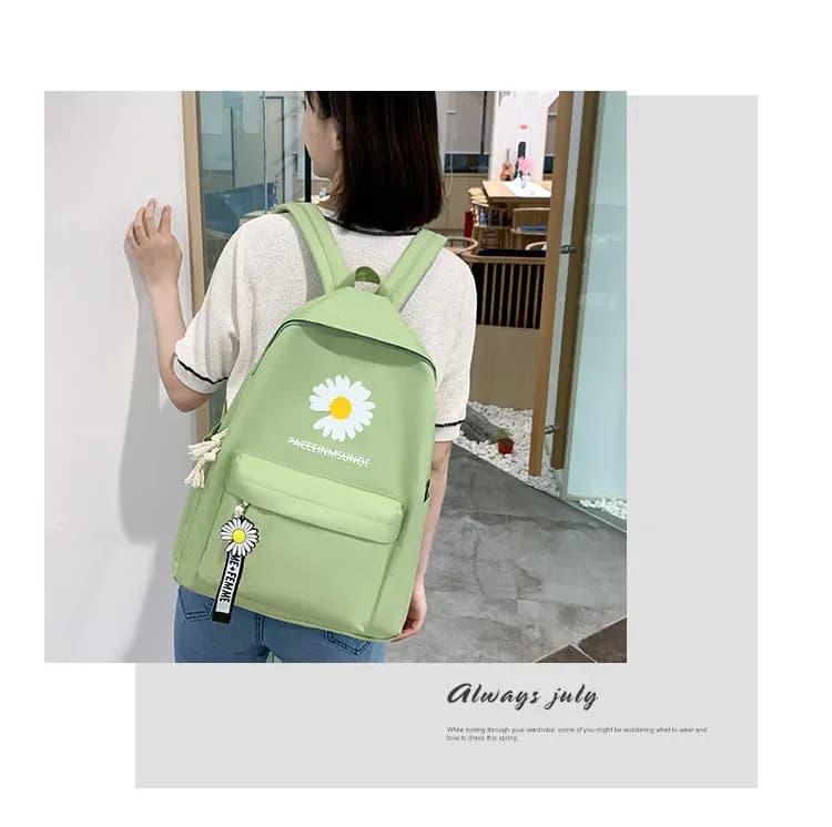 4 In 1 Korean Style Backpack - Image 1