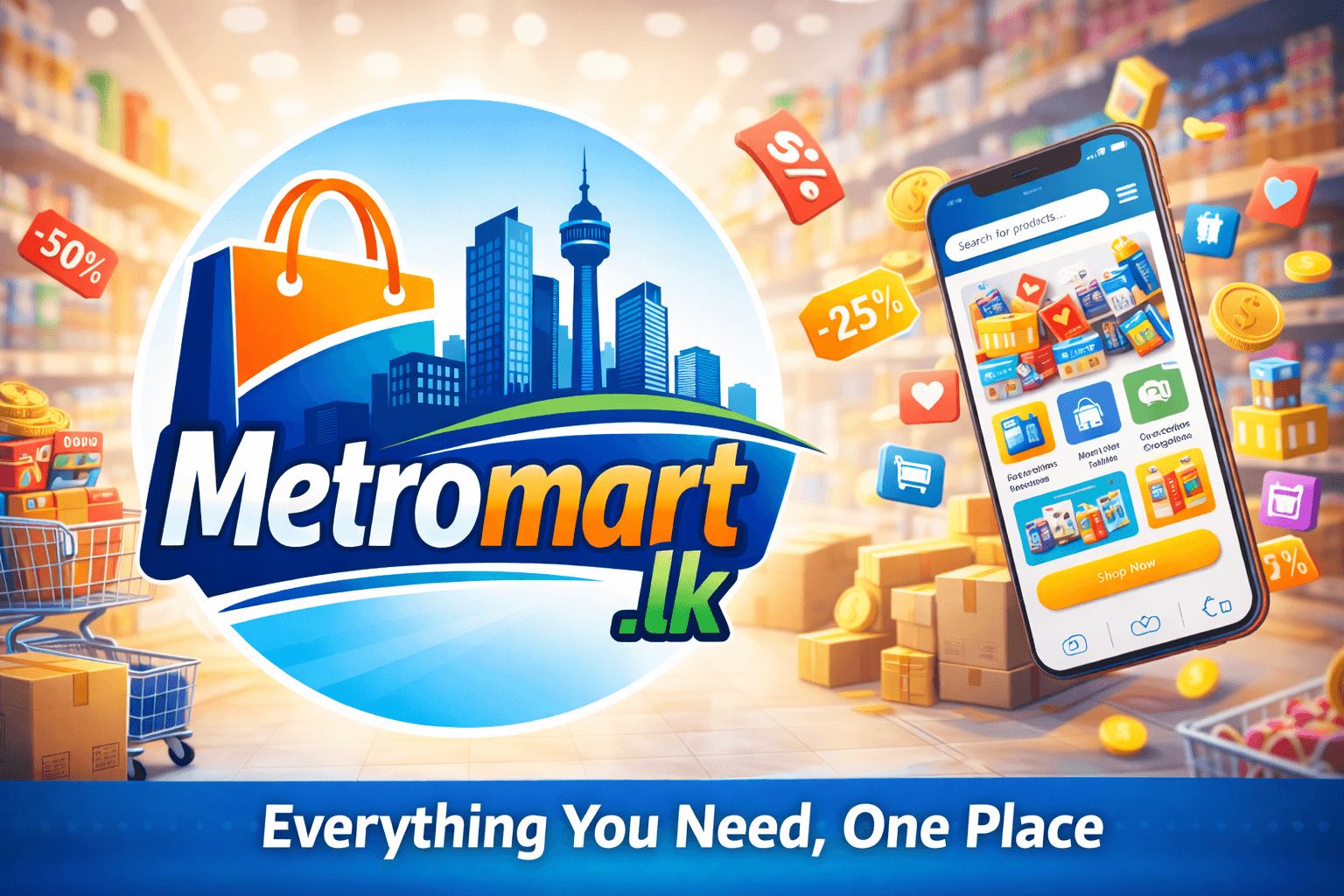 Metromart lk banner